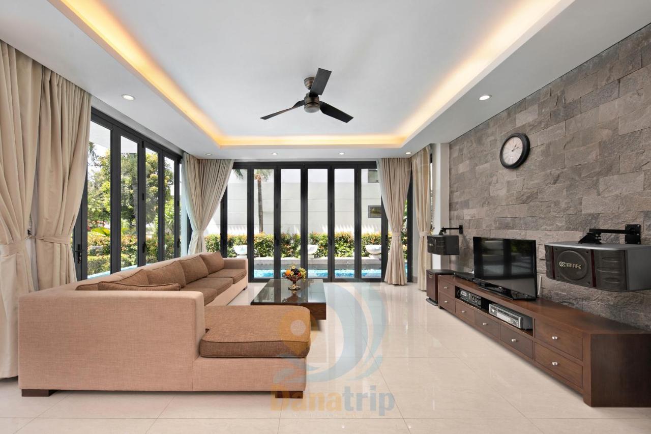 Deluxe Ocean Villa Along The Beach 岘港 外观 照片